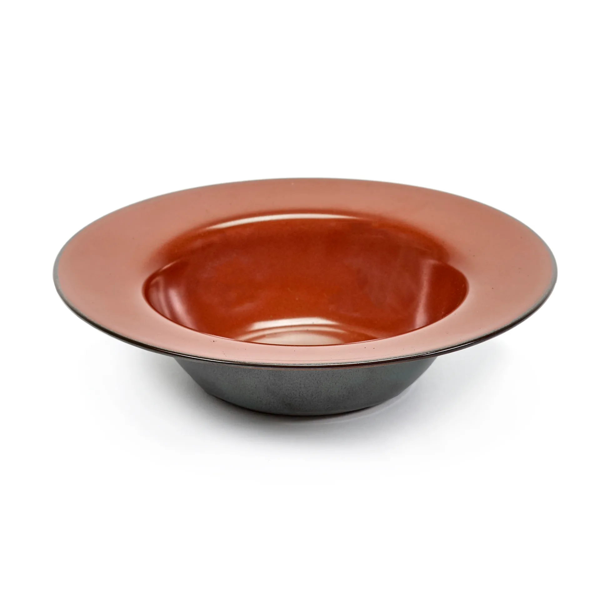 Serax Terres de R&ecirc;ves dyp tallerken 21,3 cm Rust-smokey blue