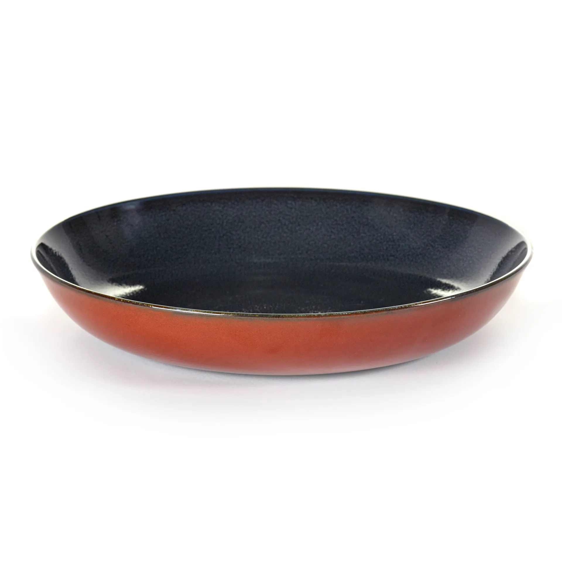 Serax Terres de R&ecirc;ves pastatallrik 23,5 cm Dark blue-rust