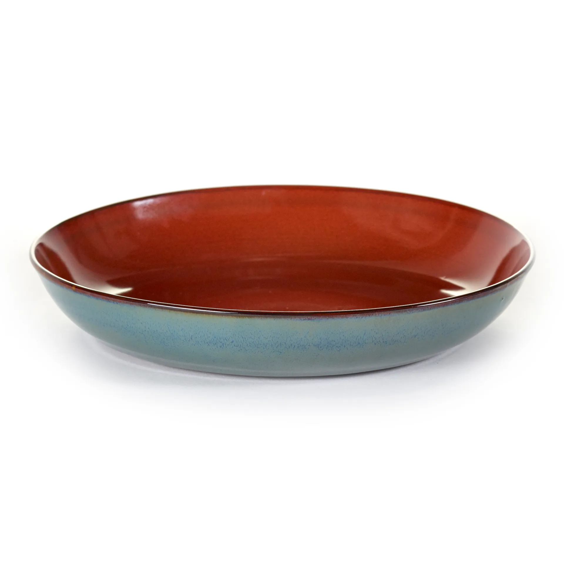Serax Terres de R&ecirc;ves pastatallrik 23,5 cm Rust-smokey blue