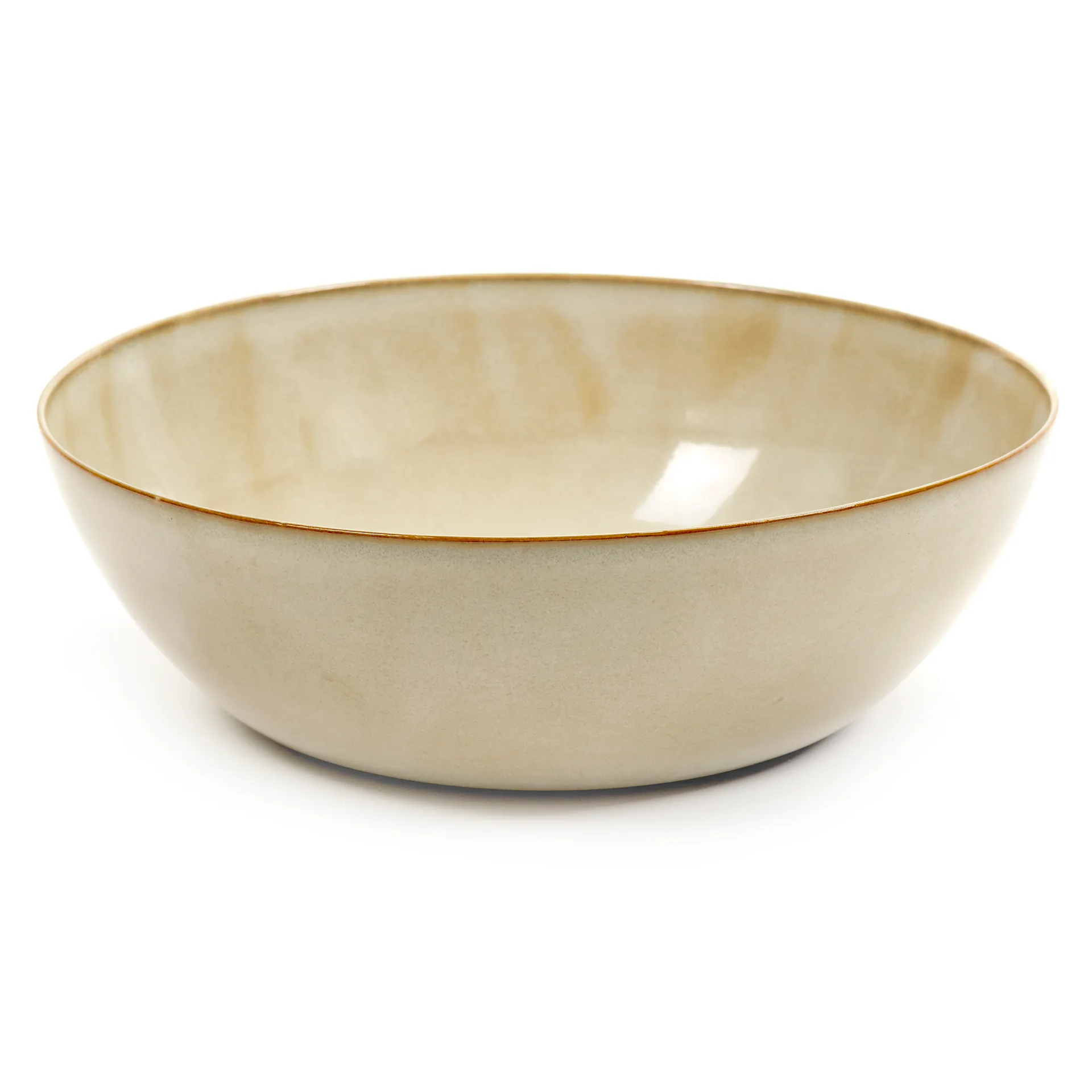 Serax Terres de Rêves salatskål 27 cm Misty grey