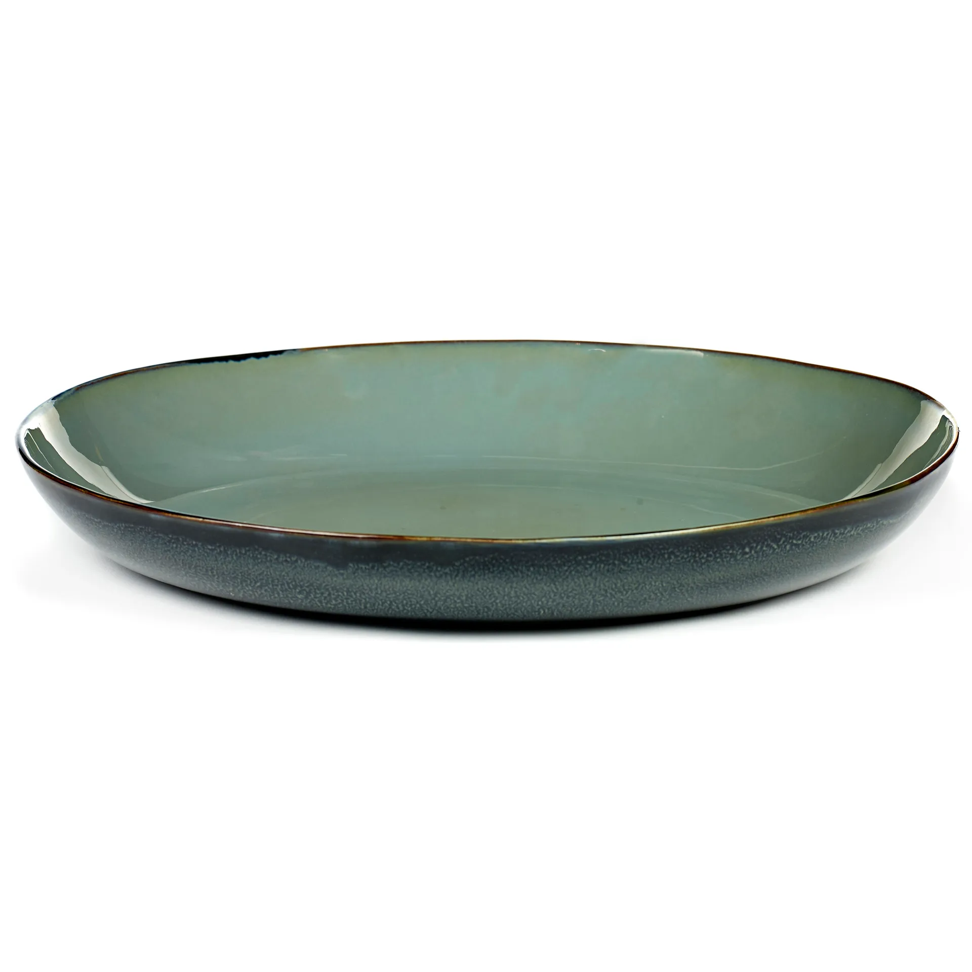 Serax Terres de Rêves serveringsfad 35,5 cm Smokey blue/Dark blue