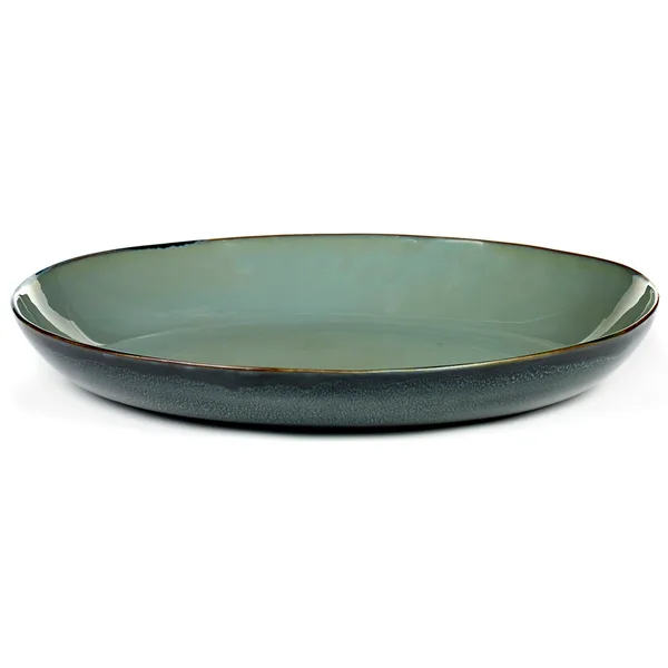 Terres de Rêves serveringsfat 35,5 cm, Smokey blue
