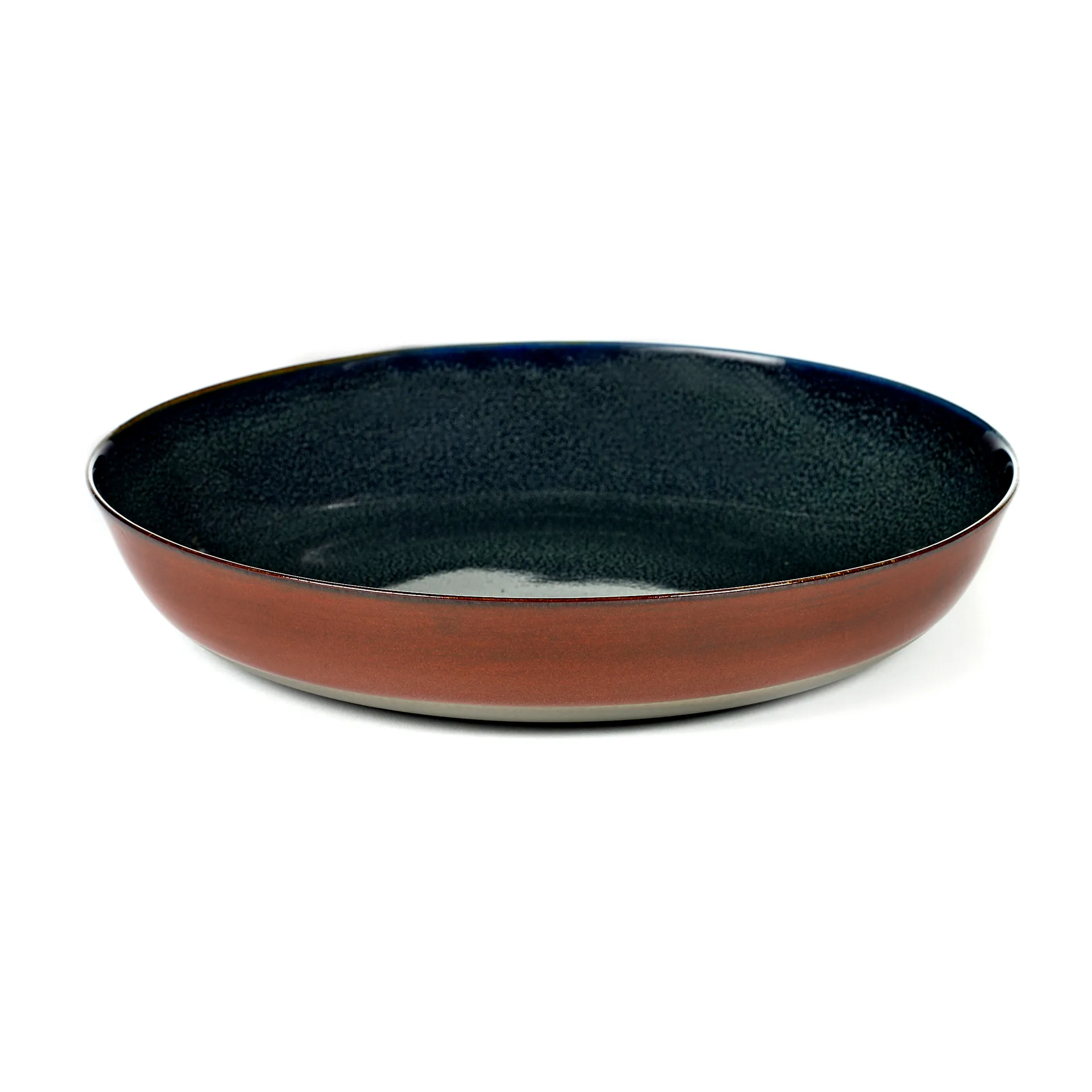 Serax Terres de R&ecirc;ves tallerken 21 cm Dark blue/Rust