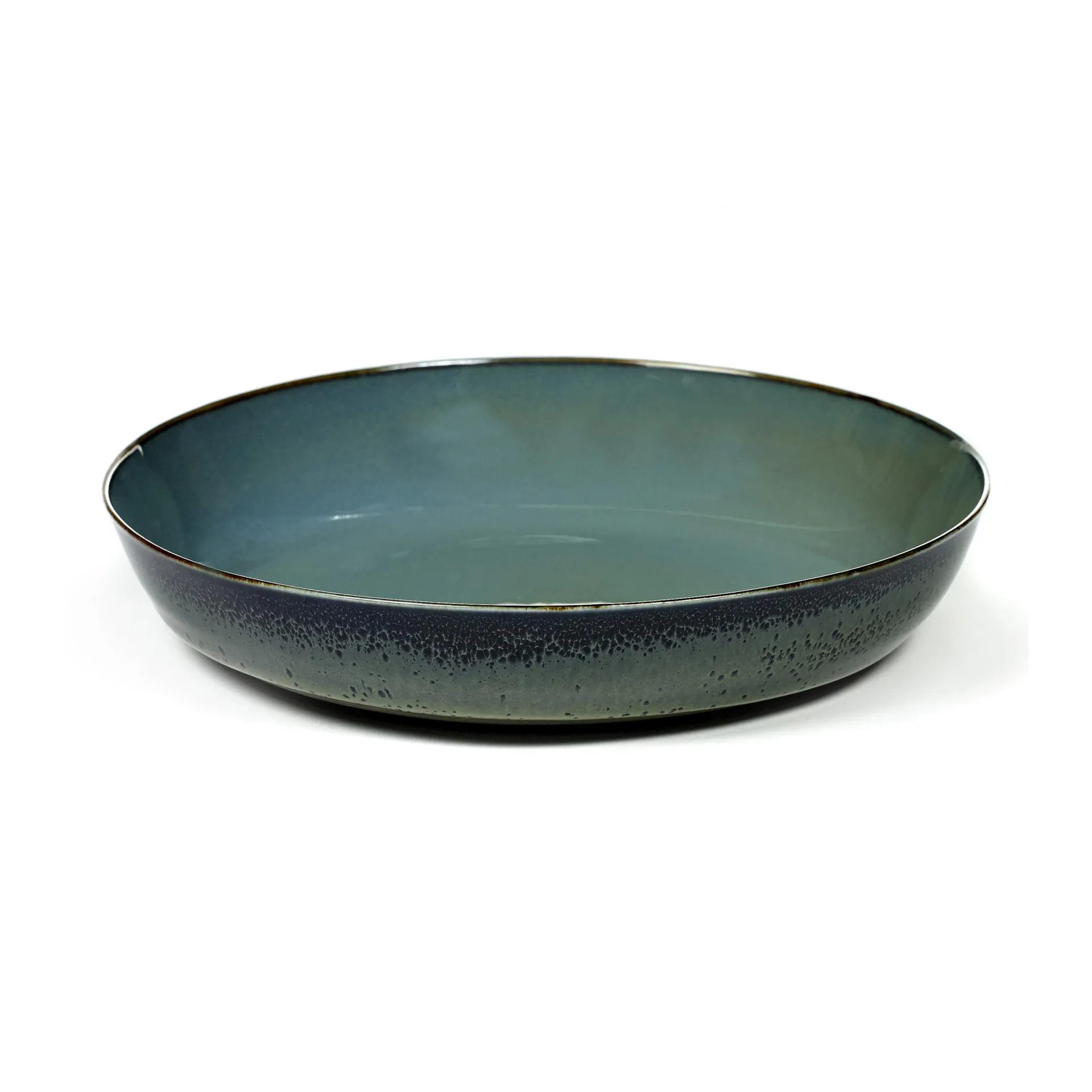 Serax Terres de R&ecirc;ves tallrik 21 cm Smokey blue-dark blue