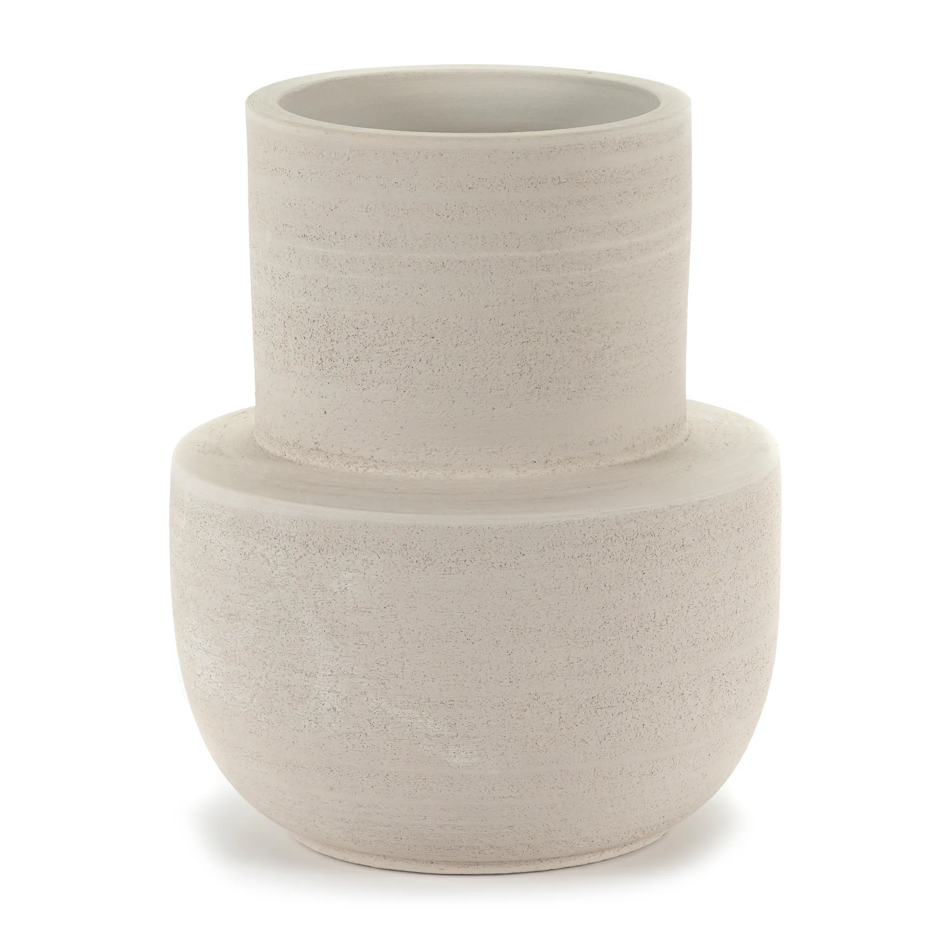 Serax Volumes vase M Ø25 cm Beige
