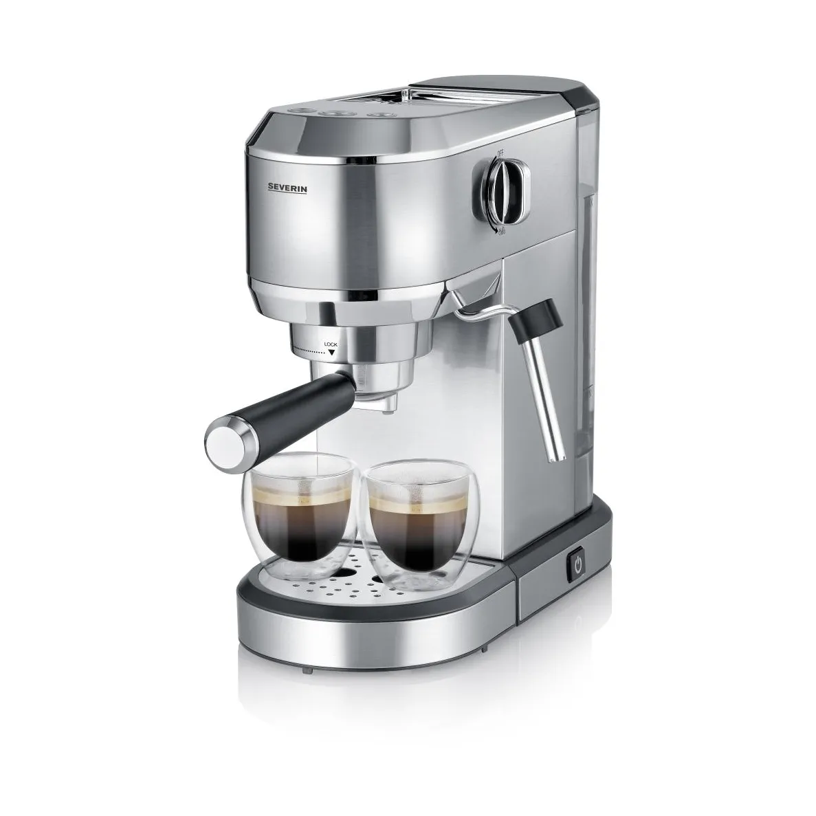 Severin Espressomaskin newspresa KA 5997 Silver