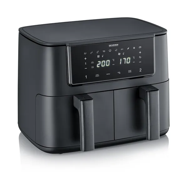 Severin Air-Fryer Dual 2x FR 2463 4 liter