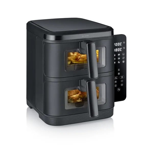 Severin Air-Fryer S-Fry Duo Stack FR 2468