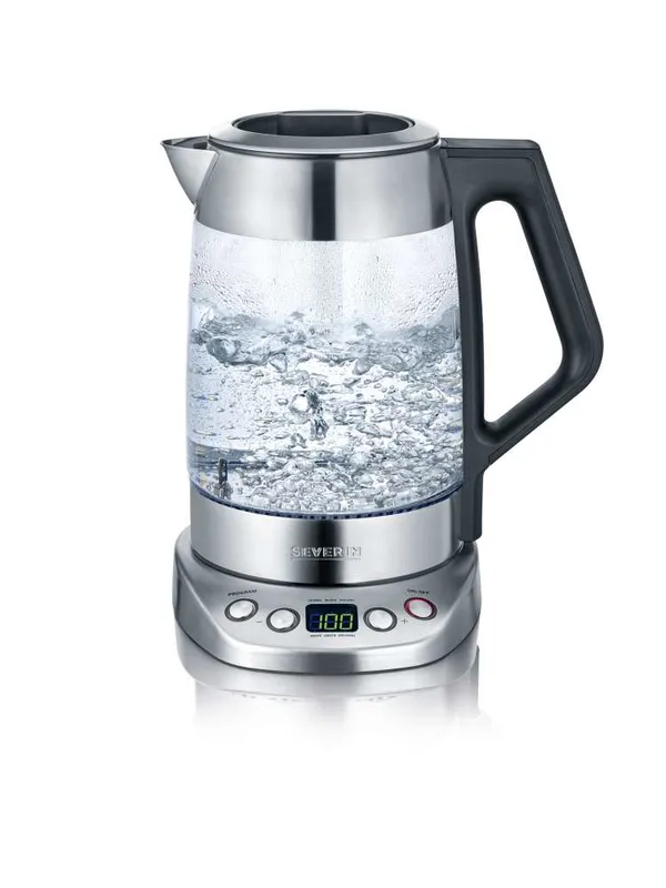 Severin WK 3479 tekokare deluxe 1,7 L, Rostfritt stål