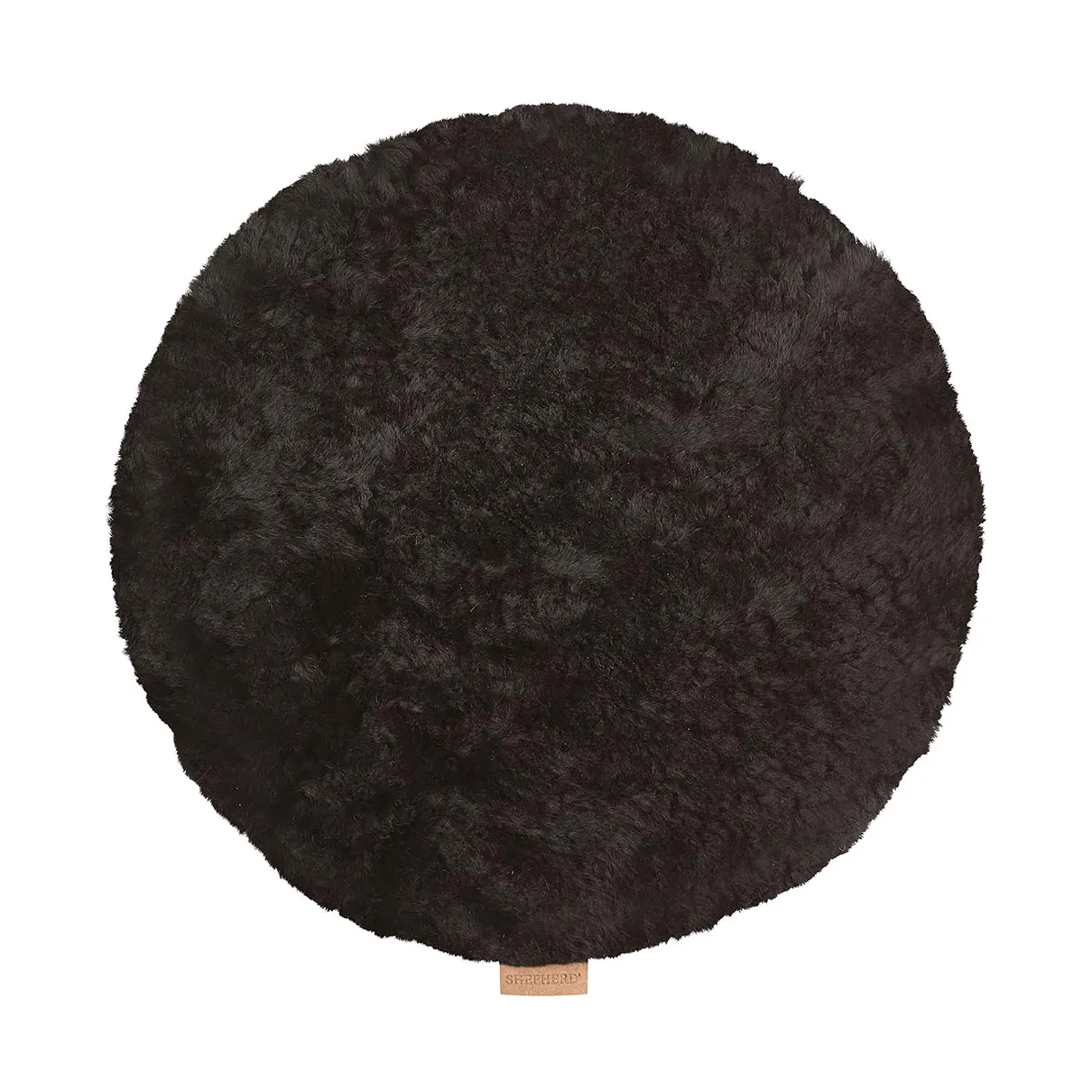 Shepherd of Sweden Jill tuolin istuintyyny, pehmustettu Musta, Ø36 cm