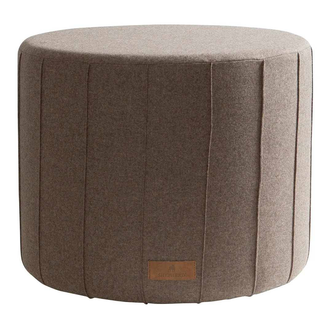 Shepherd of Sweden Pouf Shepherd Anja cm Cappuccino (marron)