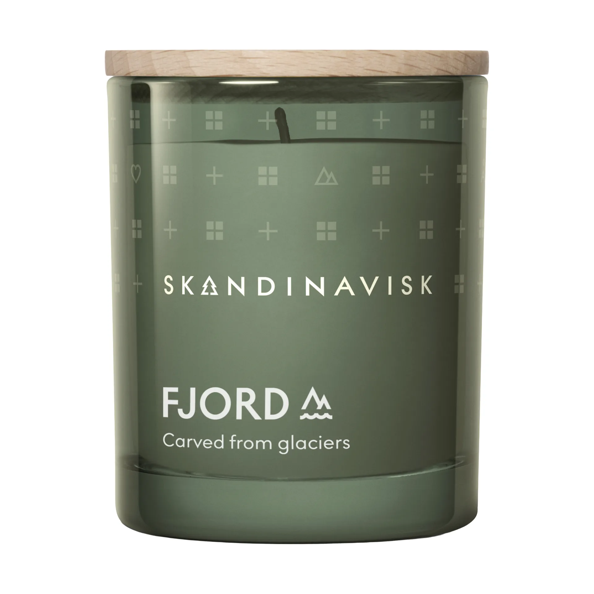 Skandinavisk Bougie parfumée avec couvercle Fjord 65 g
