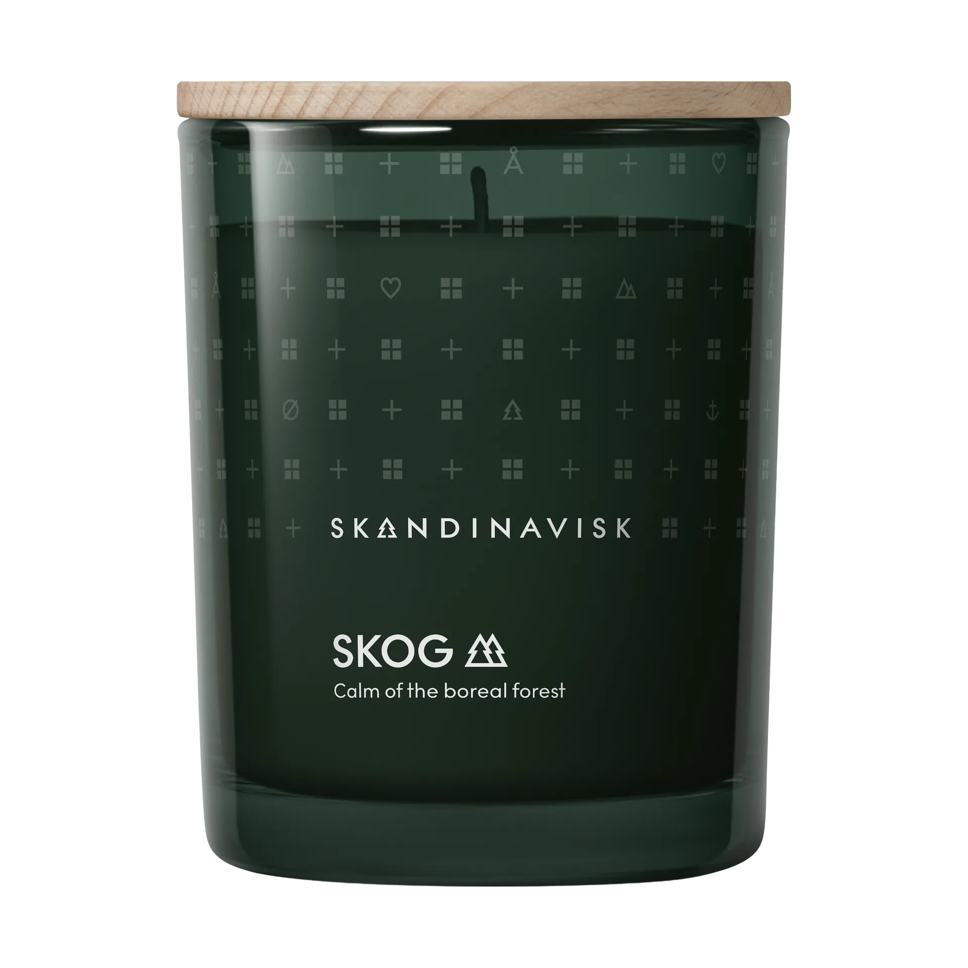 Skandinavisk Bougie parfumée avec couvercle Skog 200 g