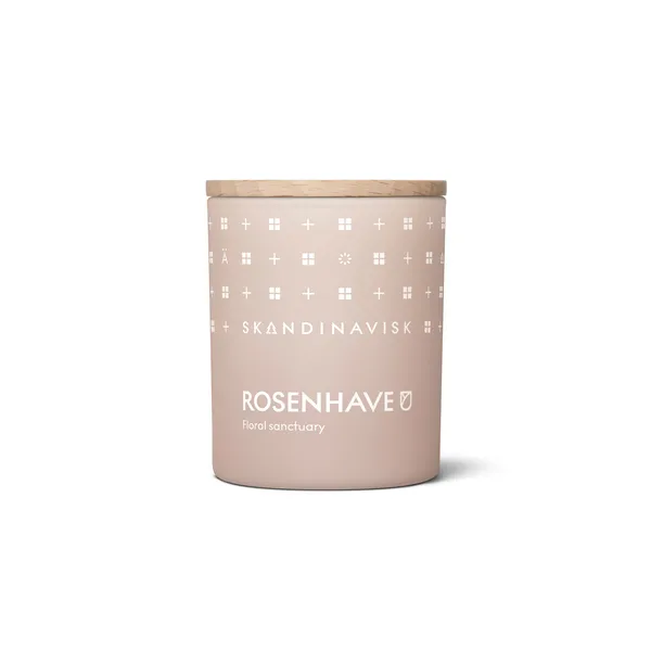 Rosenhave doftljus med lock, 65 g