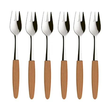 Skaugum dessertgaffel 6-pack Ecco Teak