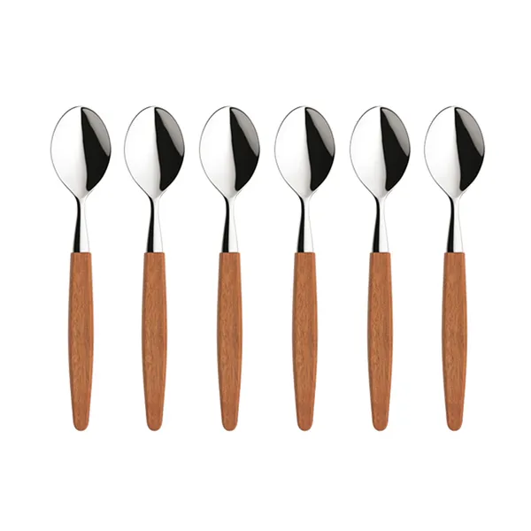Skaugum sked 6-pack Ecco Teak