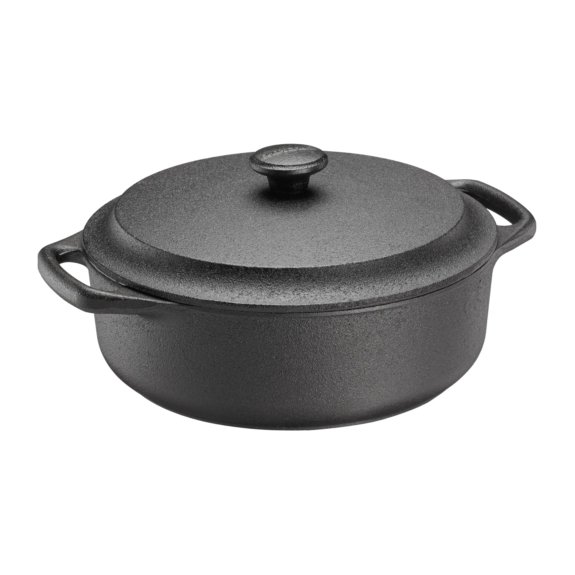 Skeppshult Gjutj&auml;rn Skeppshult gryta rund med j&auml;rnlock 3 L
