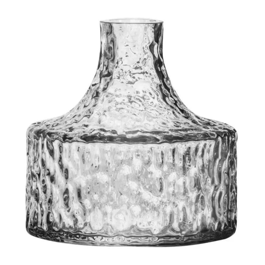 Skrufs Glasbruk Kolonn vas struktur 11 cm