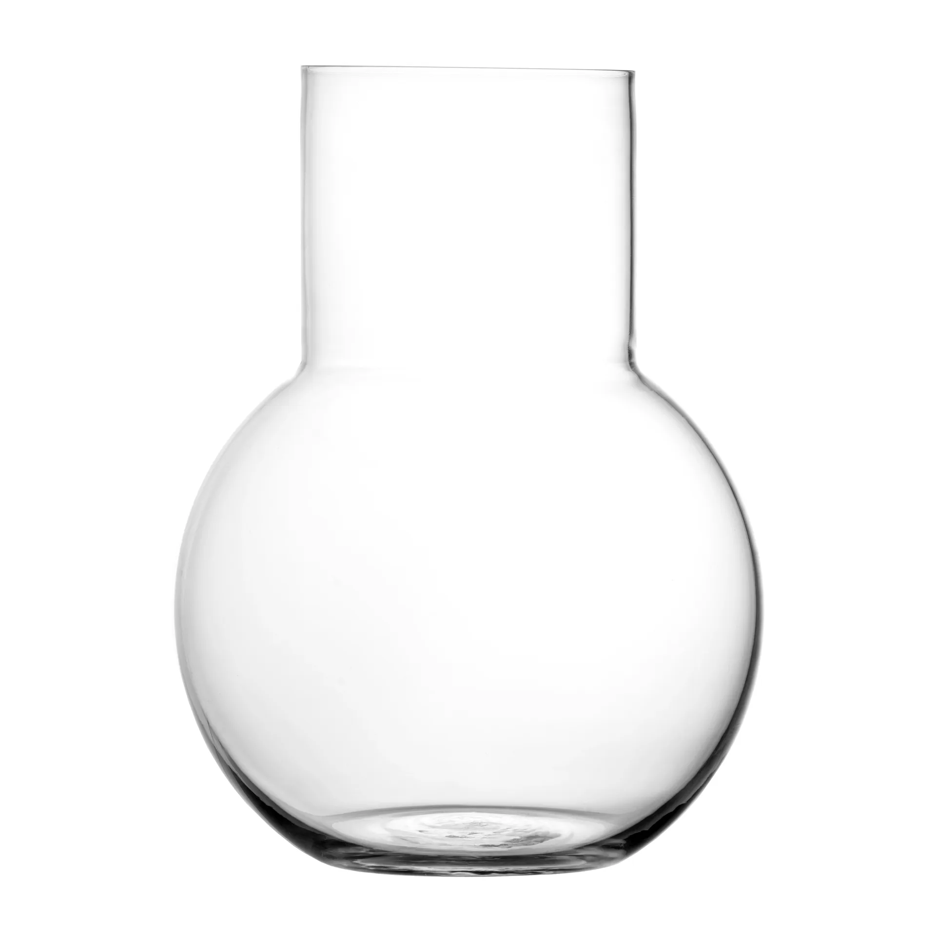 Skrufs Glasbruk Vase Pallo Transparent — vue 4