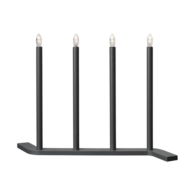 SMD Design Advent RE bougeoir de l’avent Gris-4 bougies