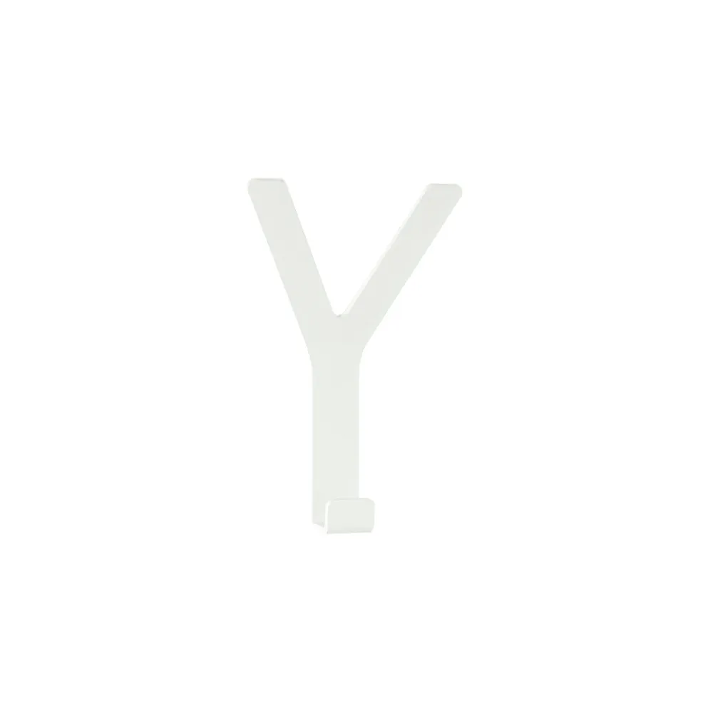 SMD Design Patère en forme de Y Midi blanc
