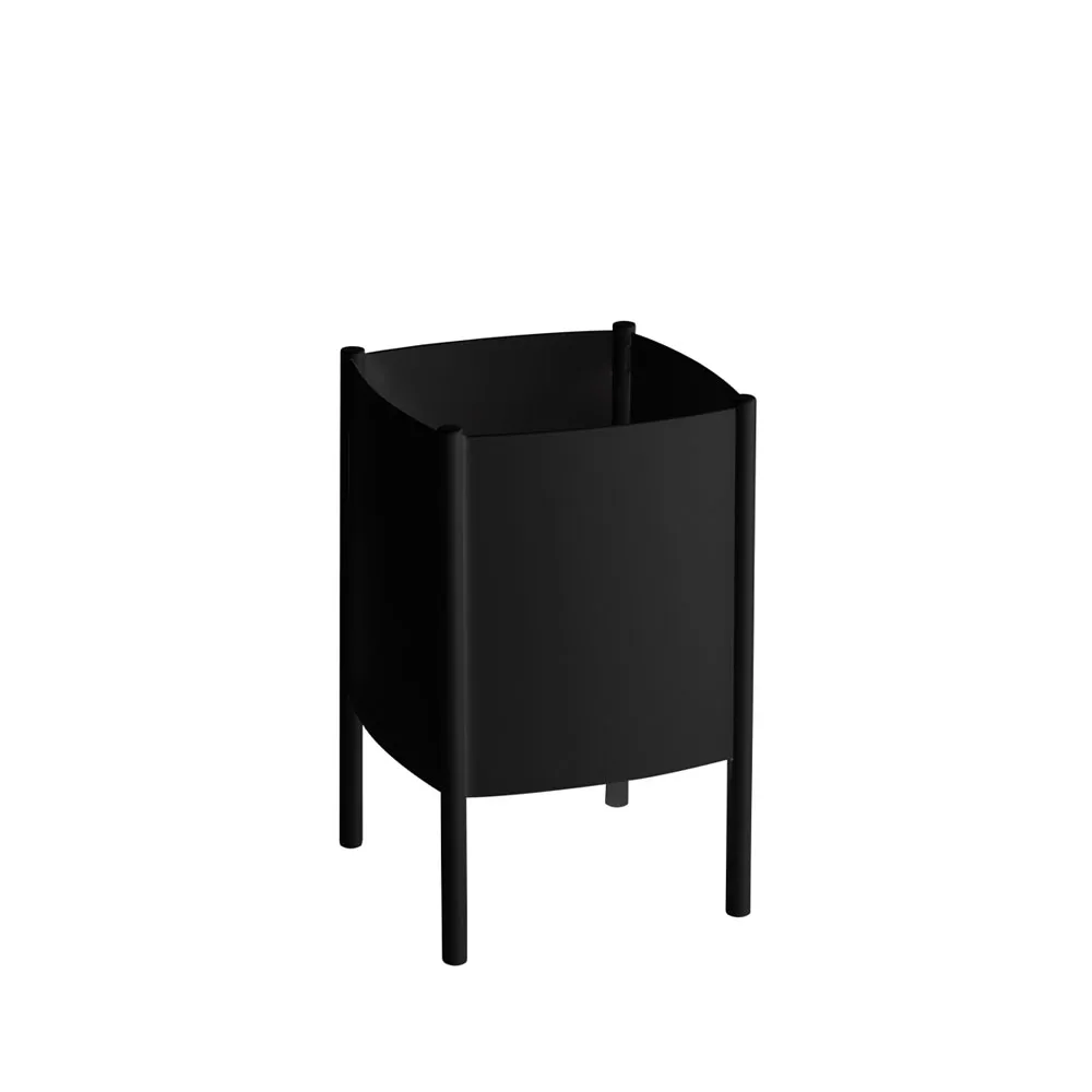 SMD Design Pot Konvex Pot Noir, petit Ø