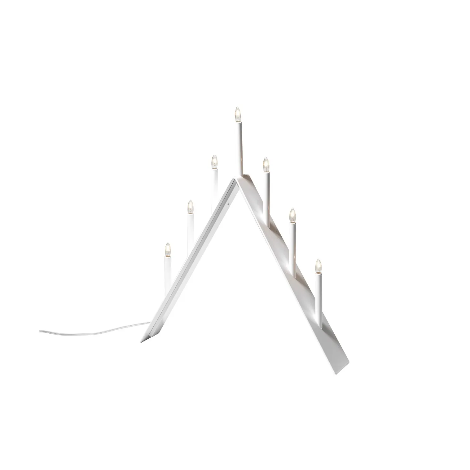 SMD Design Spica 7 bougeoir de l’avent blanc, LED