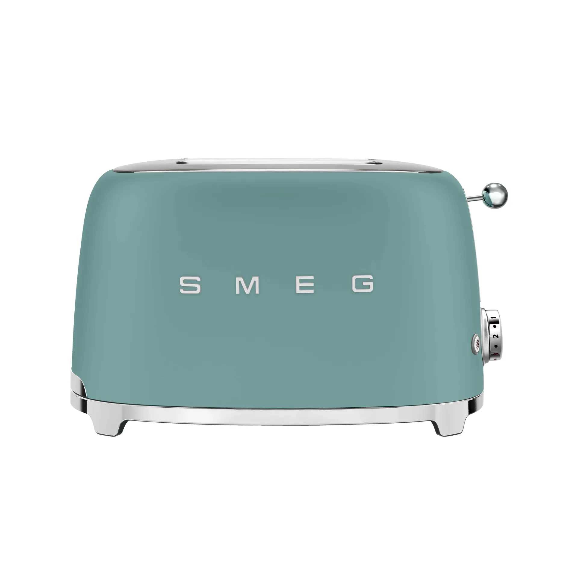 Smeg TSF01EGMEU 50's Style Brødrister - 2 Skiver, 950W - Smaragdgrøn