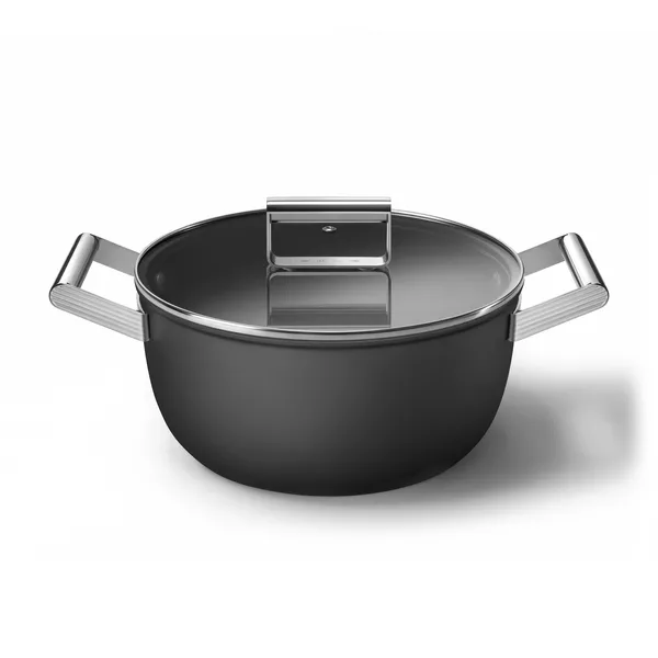 SMEG 50's Style gryta med lock Ø24 cm