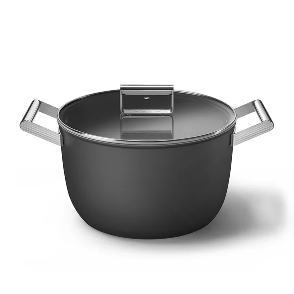 SMEG 50's Style gryta med lock Ø26 cm