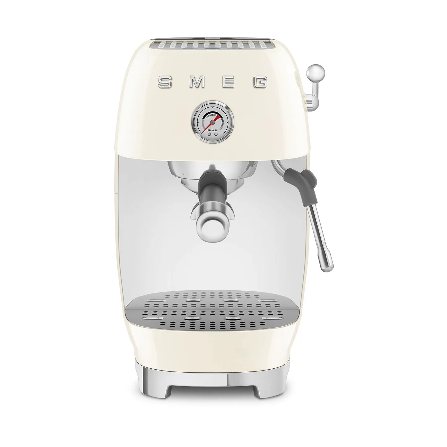 Smeg Smeg 50's style halvautomatisk espressomaskin ECF03 Cream