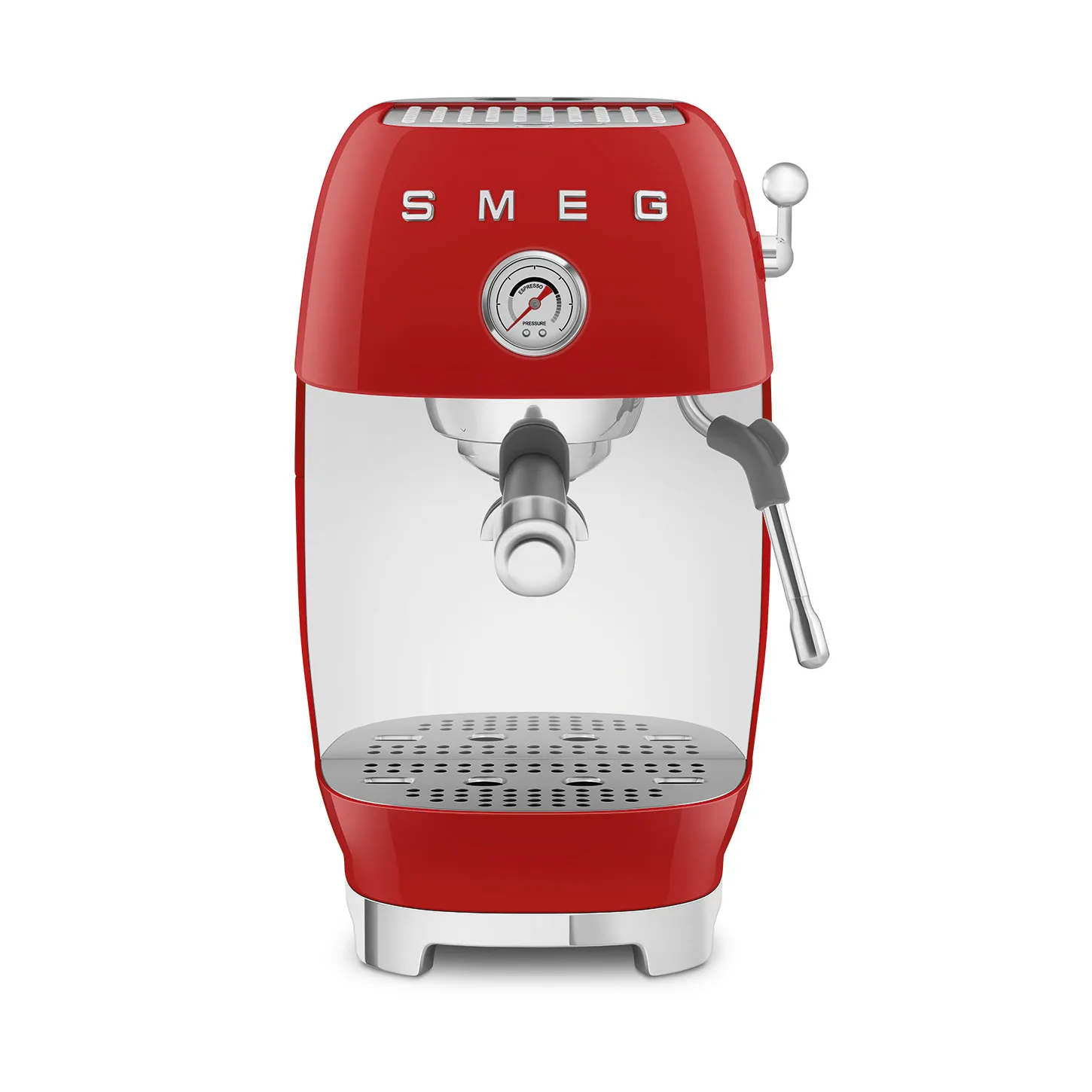 Smeg Smeg 50's style halvautomatisk espressomaskin ECF03 Red