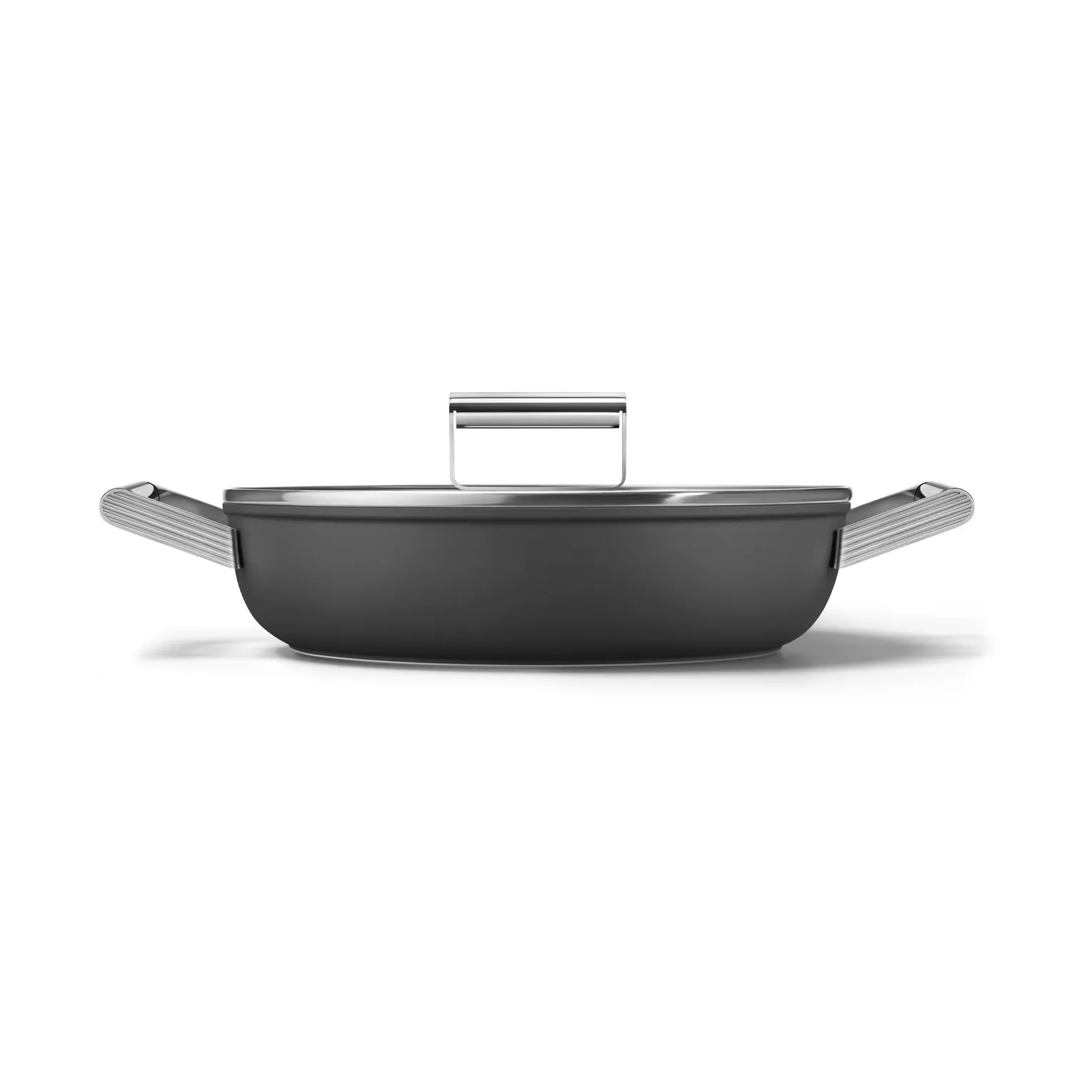 Smeg Smeg 50's style keramisk sauterpande med låg Ø28 cm Black