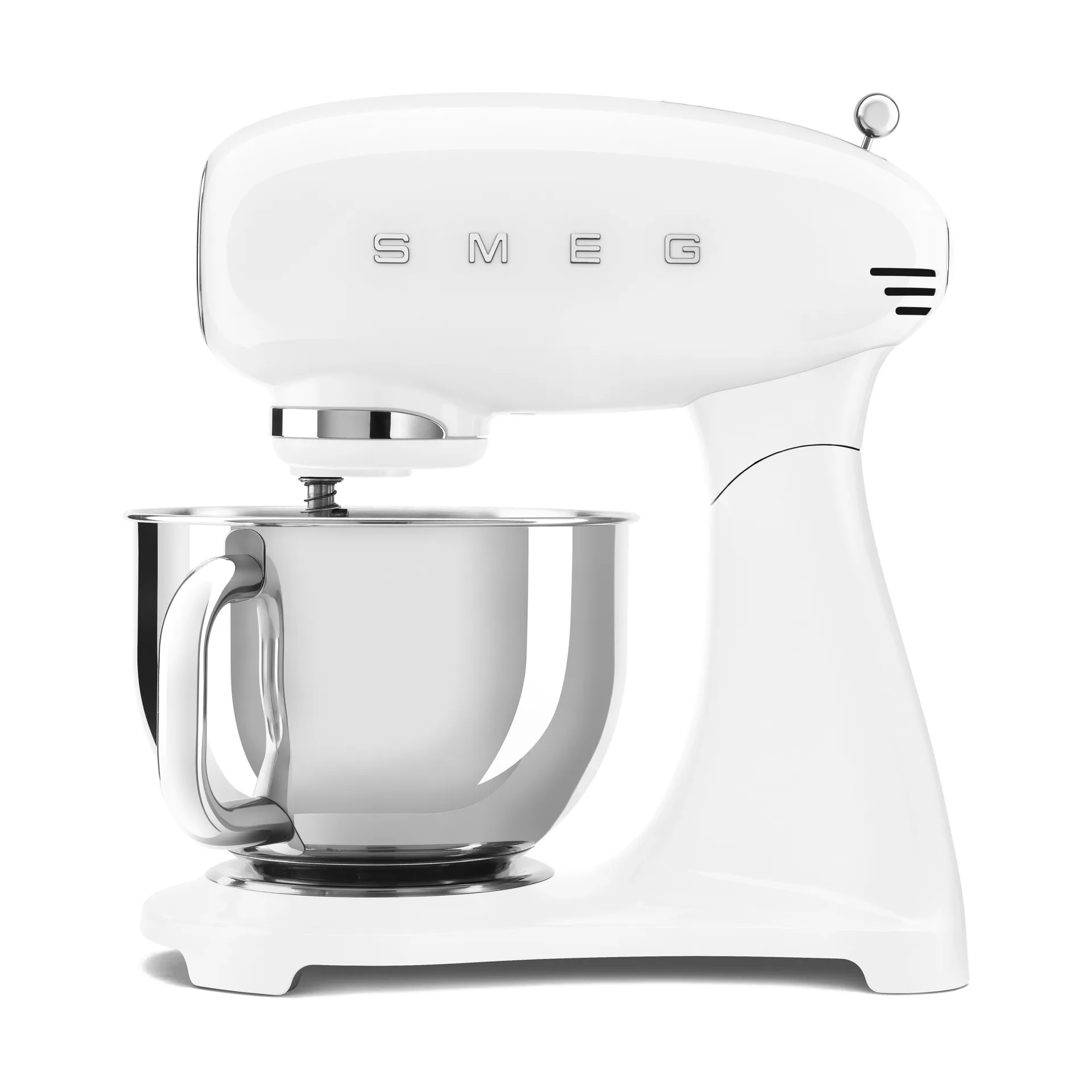 Smeg SMF05WH Køkkenmaskine - 4.8L, 1000W, 10 Hastigheder - Hvid