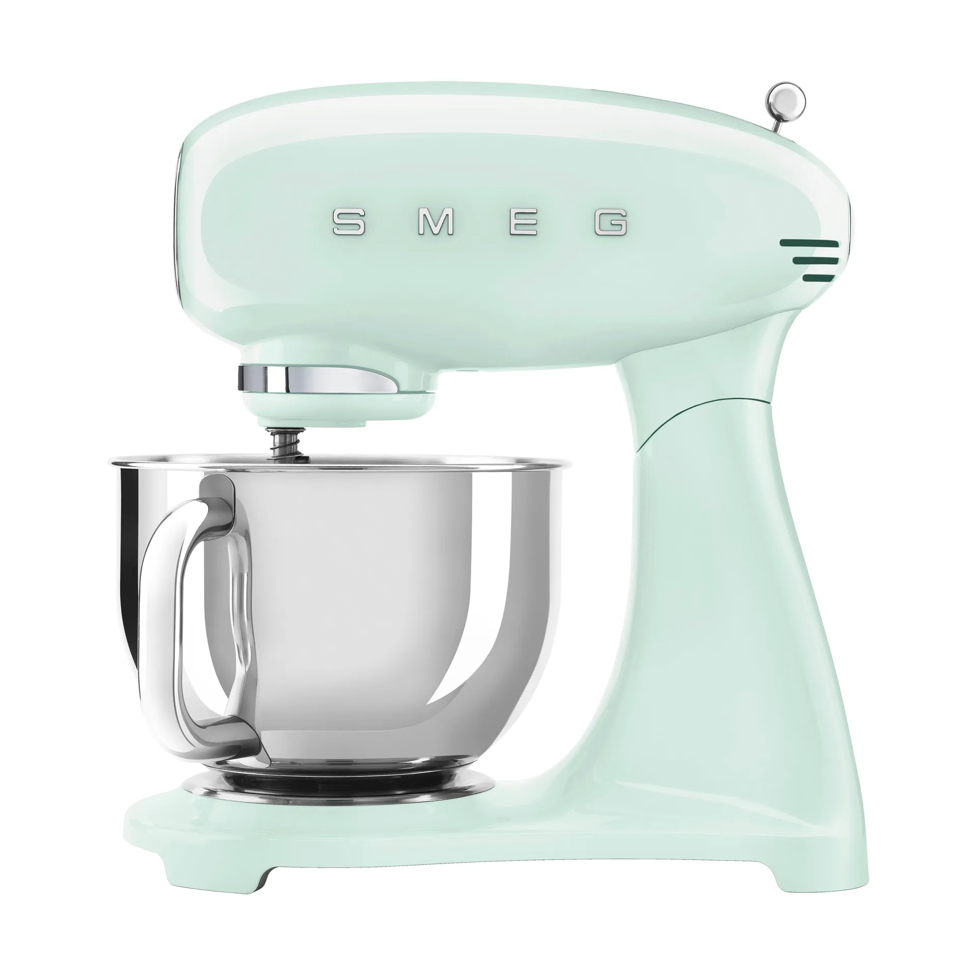 Smeg SMF05PGEU Køkkenmaskine - 4.8L, 1000W, 10 Hastigheder - Pastelgrøn