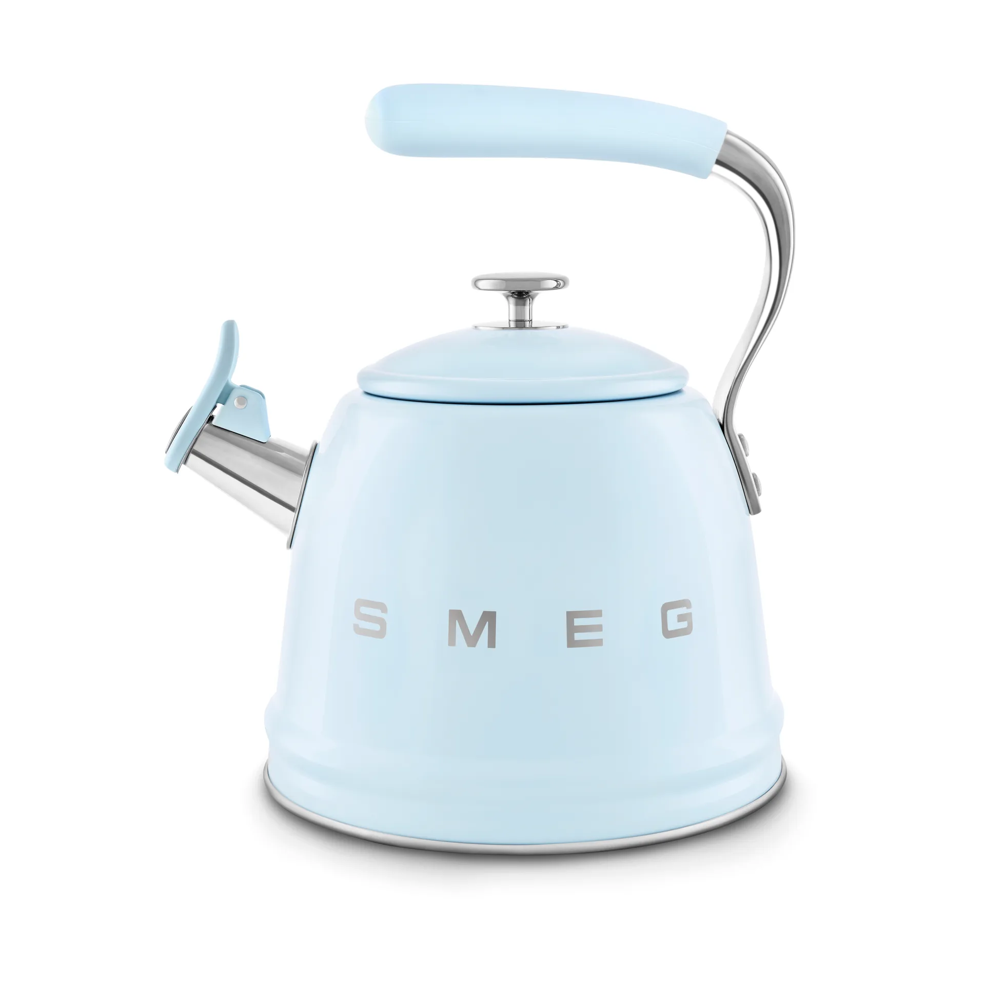 Smeg Smeg 50's Style vattenkittel med vissla Pastell blue