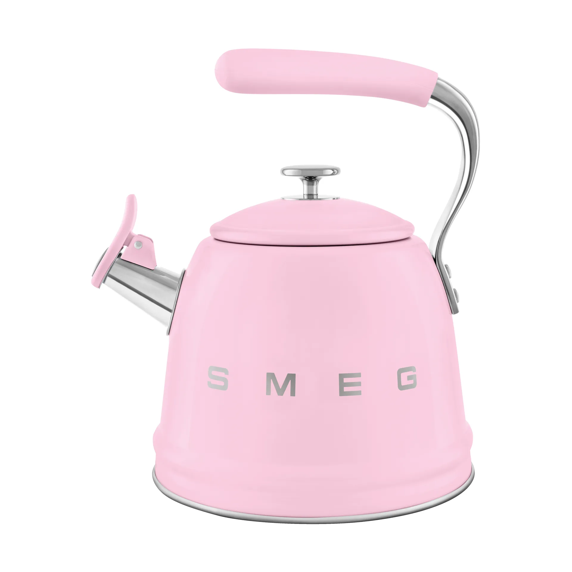 Smeg Smeg 50's Style vattenkittel med vissla Pink