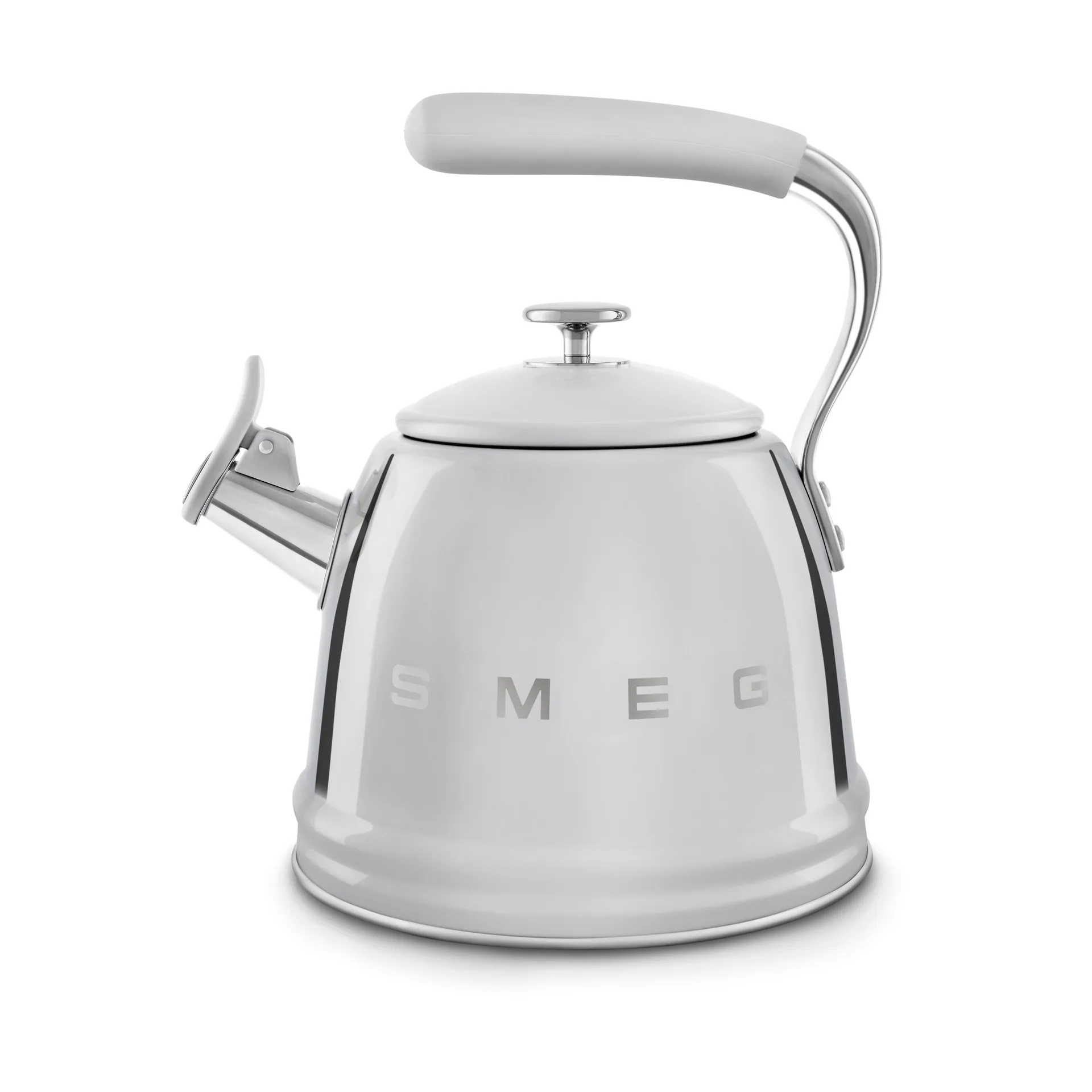 Smeg Smeg 50's Style vattenkittel med vissla Stainless steel