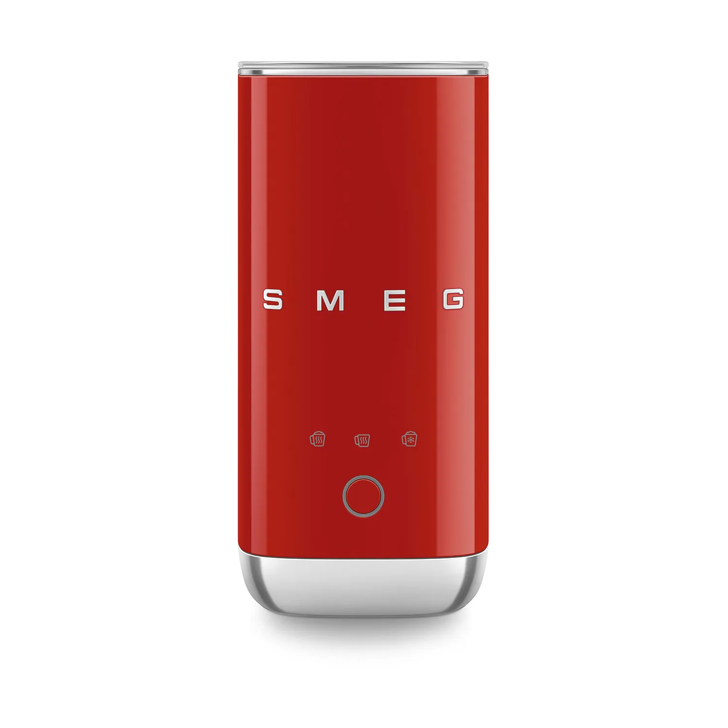Smeg Smeg elektrisk mini mj&ouml;lkskummare MFF02 Red