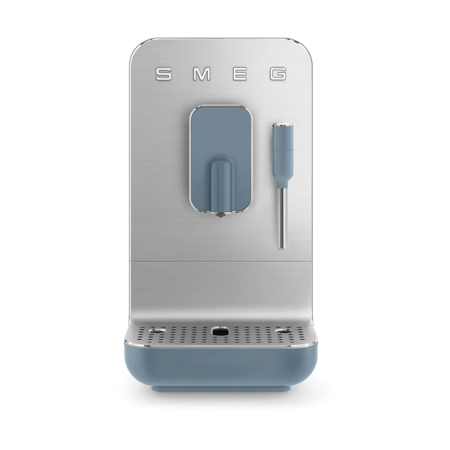 Smeg Smeg espressomaskin med &aring;ngpip automatisk Storm Blue