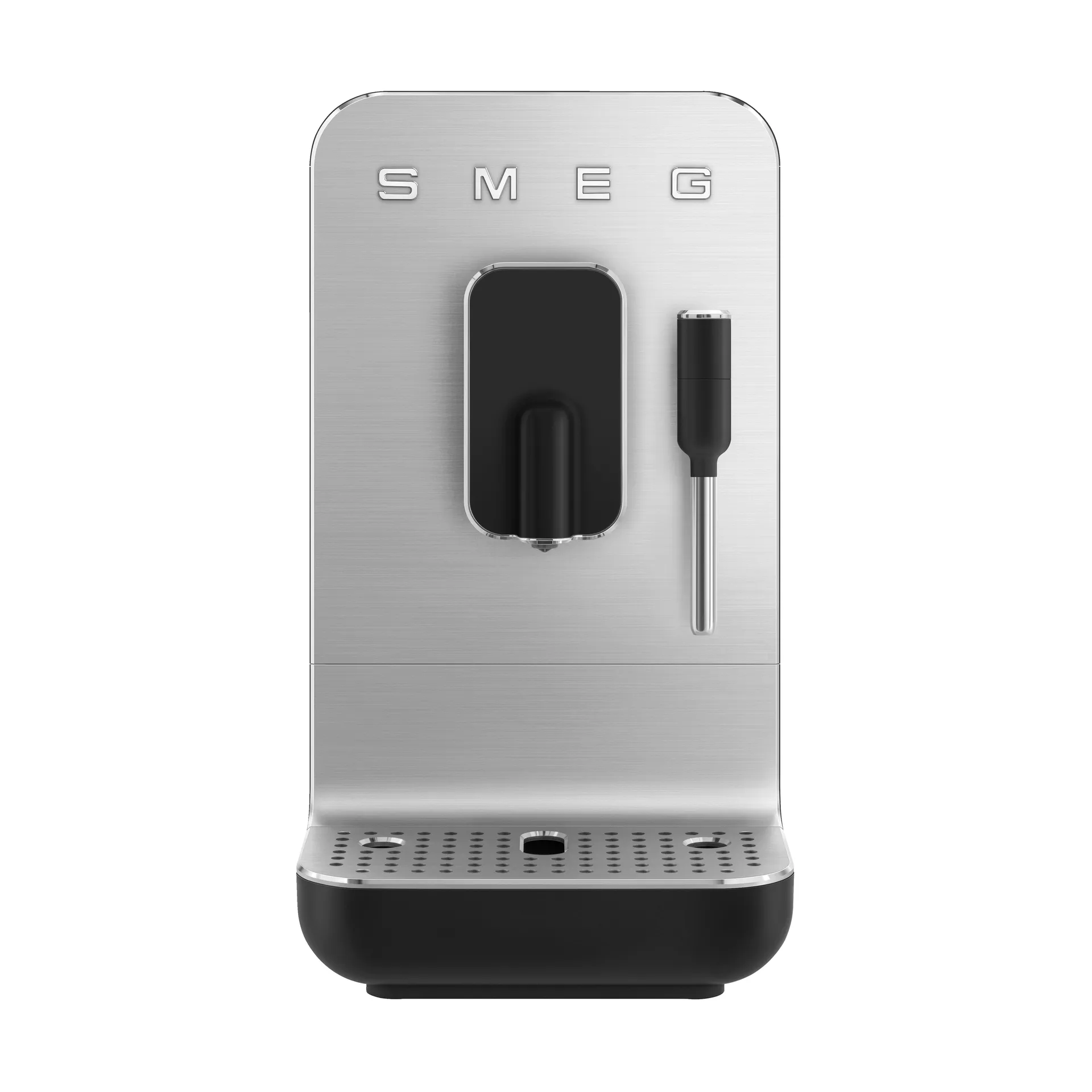 Smeg BCC12 Automatisk Kaffemaskine - 1.4L, Integreret Kaffekværn, 19 Bar Pumpetryk - Mat Sort