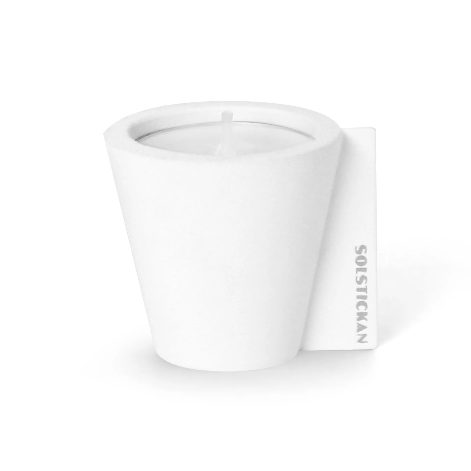 Solstickan Design Flipp lysholder 5x6 cm Hvid