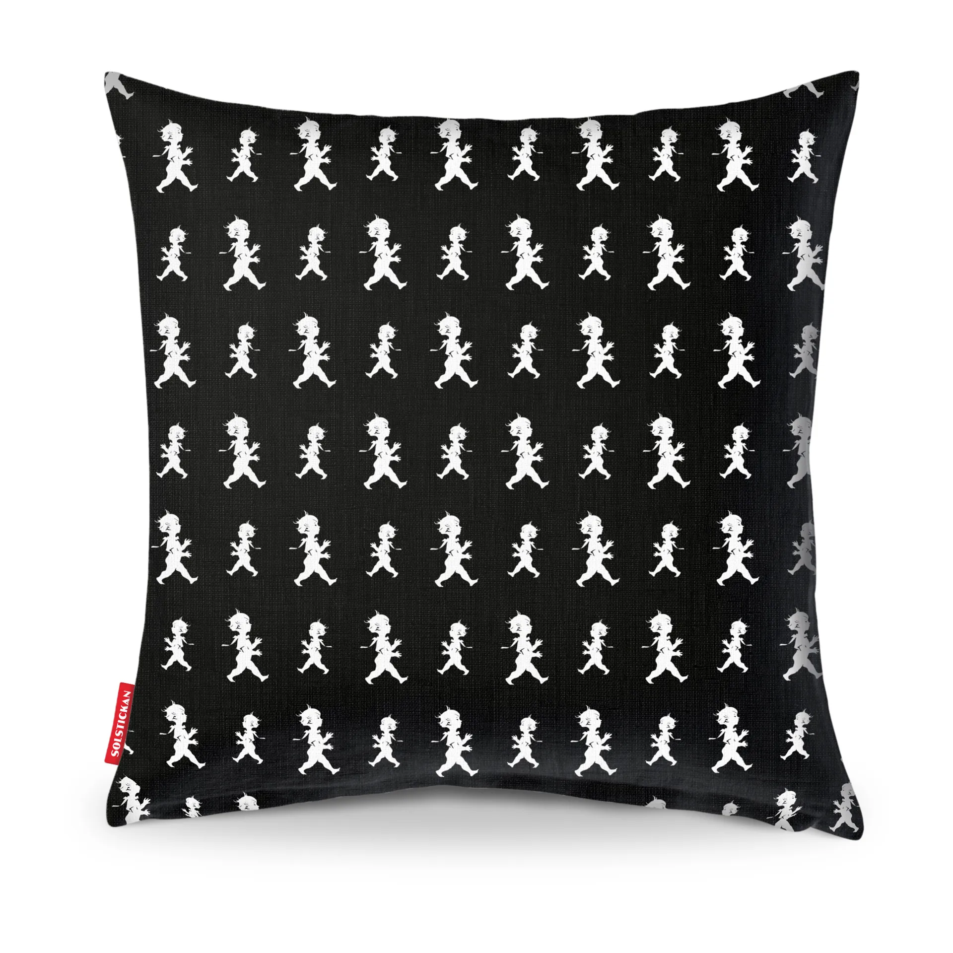 Solstickan Design Housse de coussin Solstickan cm Noir