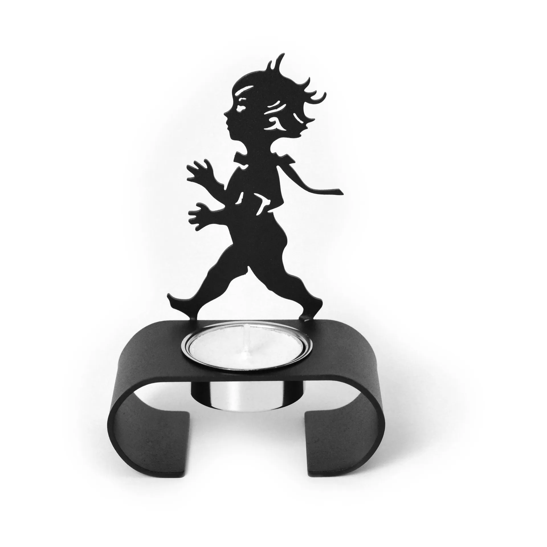 Solstickan Design Photophore Silhuett 9,3x13,3 cm Noir