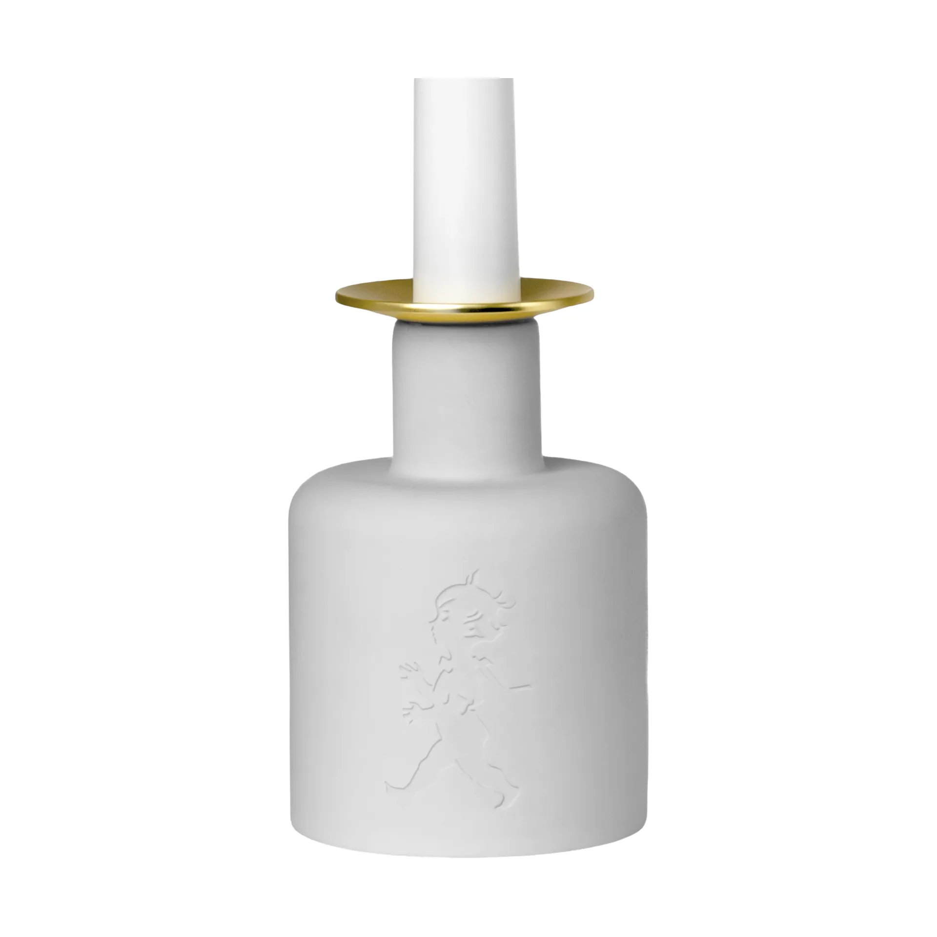 Solstickan Design Solstickan bougeoir en céramique Gris clair