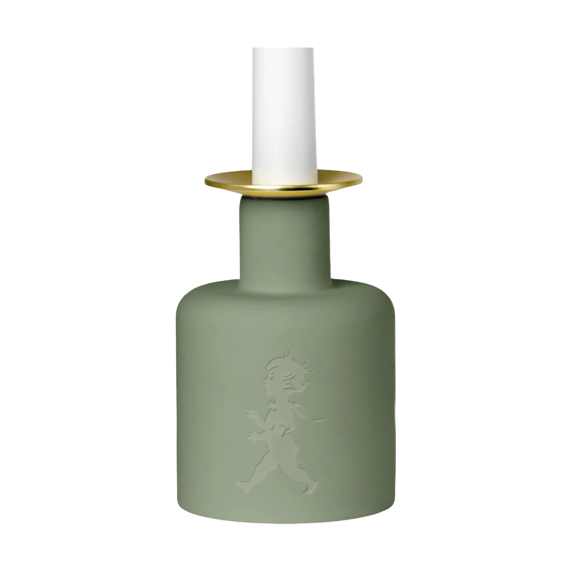 Solstickan Design Solstickan bougeoir en céramique Vert