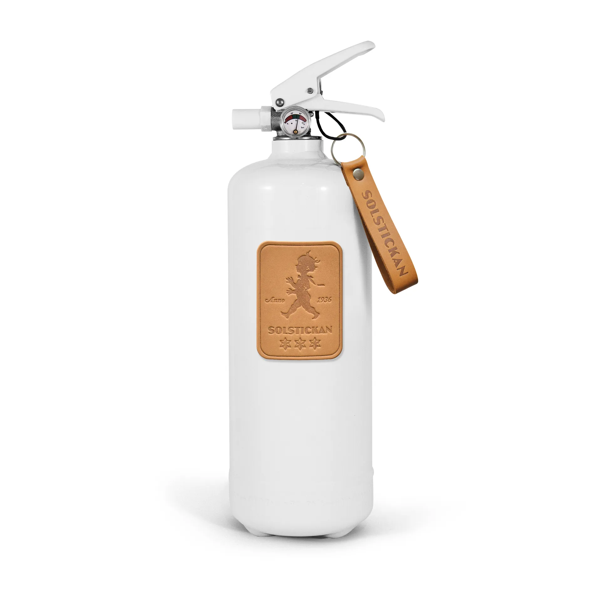 Solstickan Design Solstickan brandslukker 2 kg Lysebrunt læder