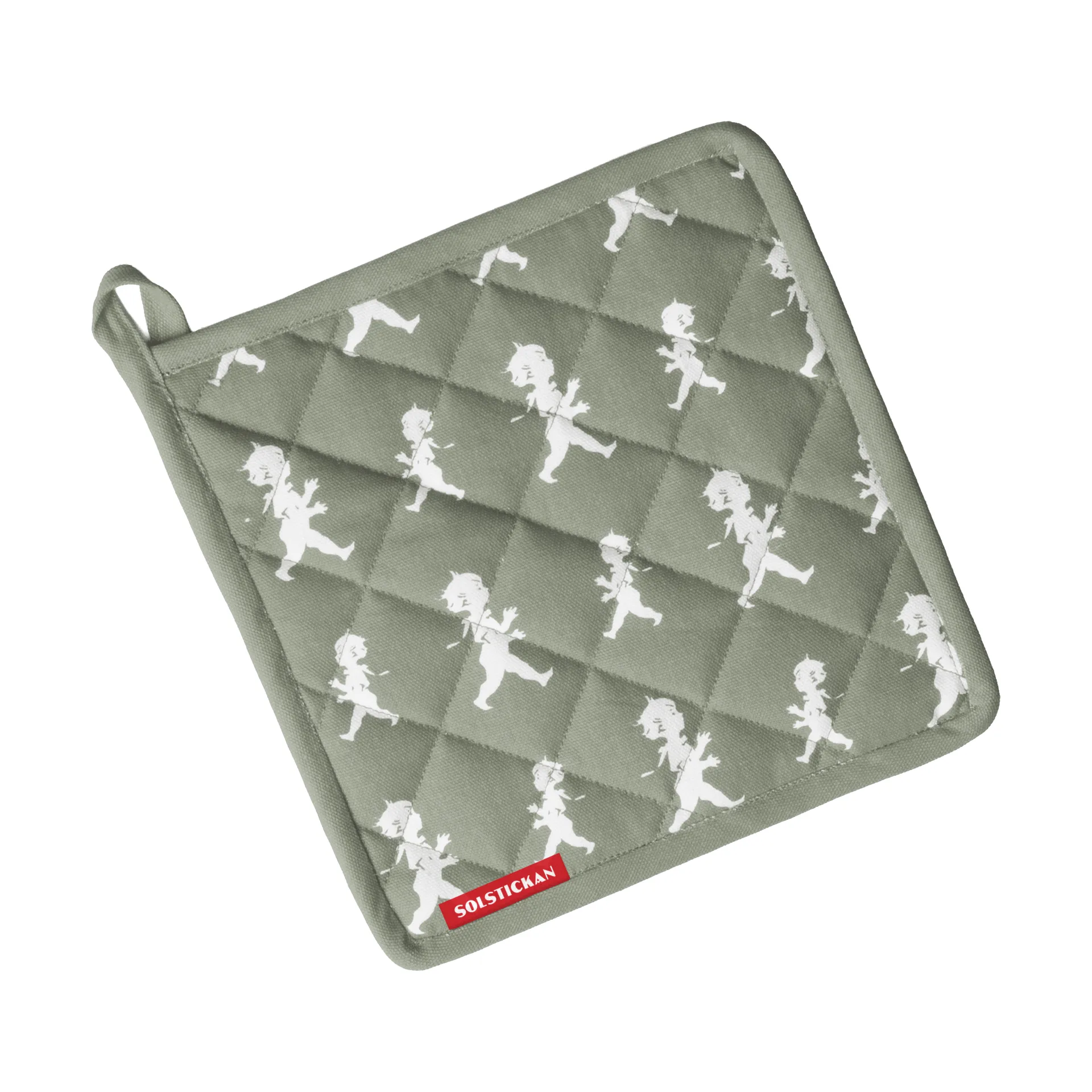 Solstickan Design Solstickan grydelap 22x22 cm Grøn