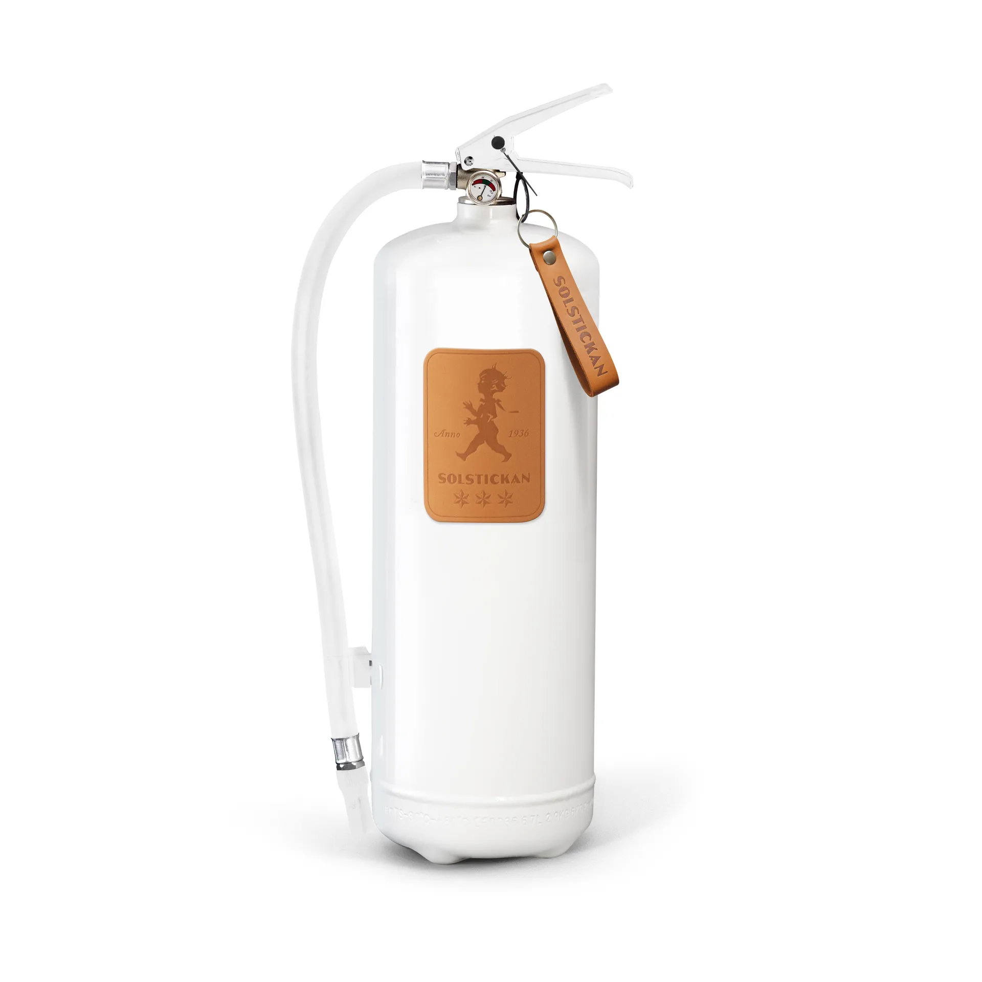 Solstickan Design Solstickan ildslukker 6 kg Hvid-lyst læder
