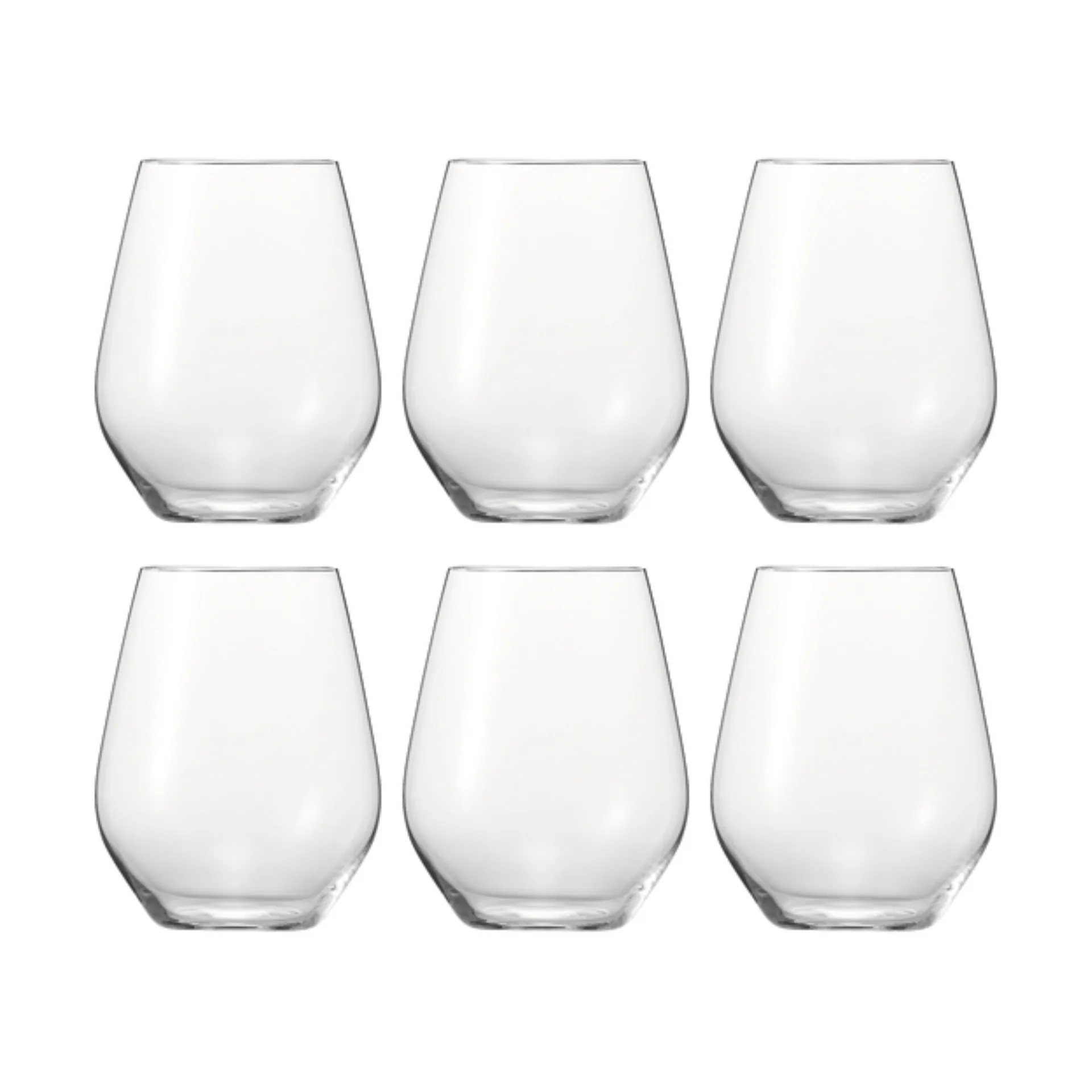 Spiegelau Authentis Casual rødvinsglas 46 cl 6-pak Klar